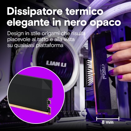 Crucial Pro CP2K32G64C40U5B memoria 64 GB 2 x 32 GB DDR5 288-pin DIMM