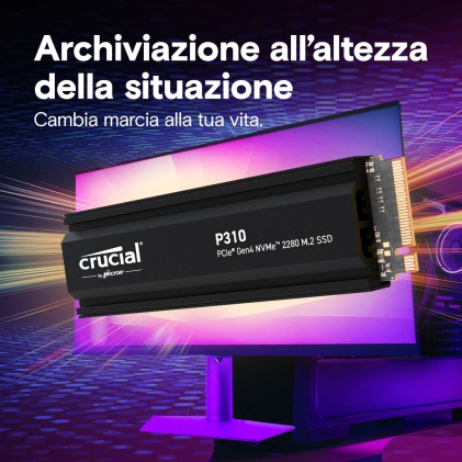 Crucial P310 1 TB M.2 PCI Express 4.0 NVMe
