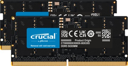 Crucial CT2K16G56C46S5 memoria 32 GB 2 x 16 GB DDR5 5600 MHz Data Integrity Check (verifica integrit&agrave; dati)