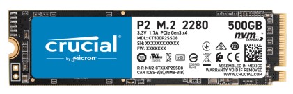 HD SSD M.2 500GB Crucial P2 CT500P2SSD8