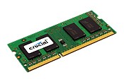 Crucial 4GB memoria 1 x 4 GB DDR3 1600 MHz