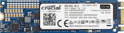 HD SSD M.2 525GB Crucial MX300 Type 2280