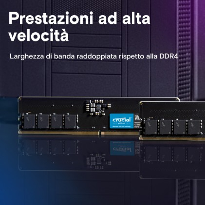 Crucial CT64G56C46U5 memoria 64 GB 1 x 64 GB DDR5