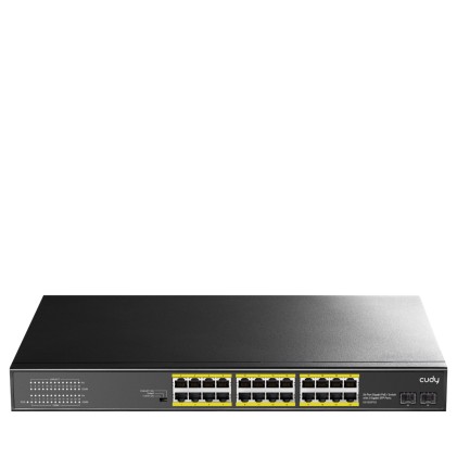 Switch Cudy GS1028PS2 Gigabit PoE+ a 24 porte con 2 porte Gigabit SFP