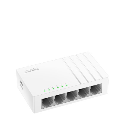 Cudy GS105U switch di rete Non gestito Gigabit Ethernet (10/100/1000) Bianco