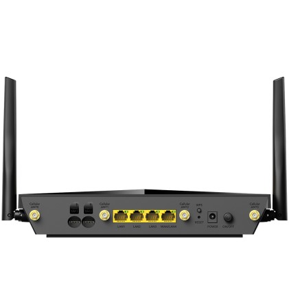 Cudy P5 router wireless Gigabit Ethernet Dual-band (2.4 GHz/5 GHz) 5G Nero