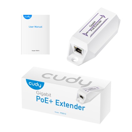 Cudy POE10 adattatore PoE e iniettore Gigabit Ethernet