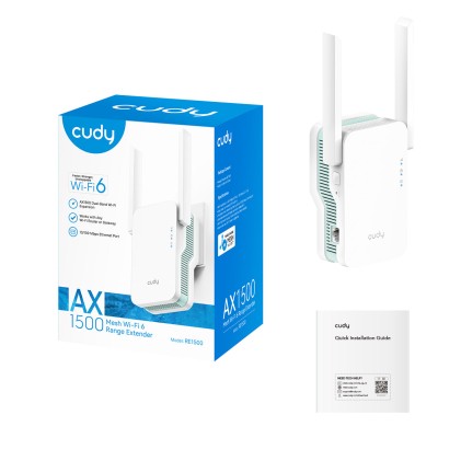Cudy AX1500 amplificatore di segnale Wi-Fi