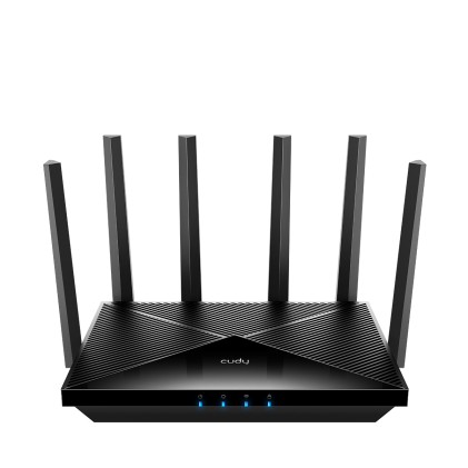 Cudy WR11000 router wireless 2.5 Gigabit Ethernet Tri-band (2,4 GHz/5 GHz/6 GHz) Nero