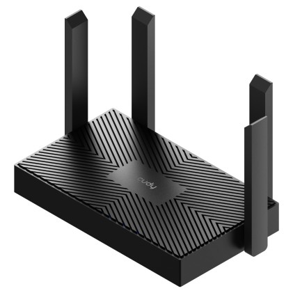 Cudy WR1500 router wireless Gigabit Ethernet Dual-band (2.4 GHz/5 GHz) Nero