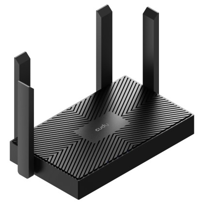 Cudy WR1500 router wireless Gigabit Ethernet Dual-band (2.4 GHz/5 GHz) Nero