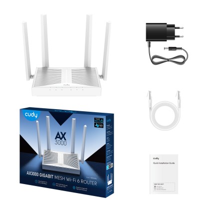 Ax3000 Gigabit Wi-Fi 6 Mesh Router