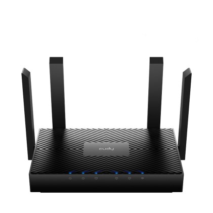 Cudy WR3000 router wireless Gigabit Ethernet Dual-band (2.4 GHz/5 GHz) Nero