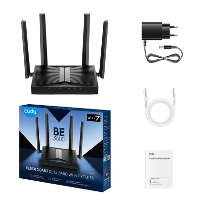 Router Gigabit Wi-Fi 7 Be3600.