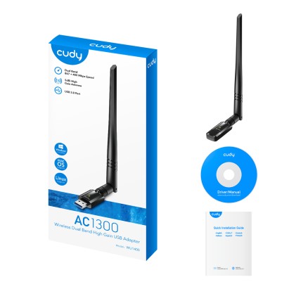Scheda 1300Mbps Usb3.0 1 Antenna St Accabile Usb3.0
