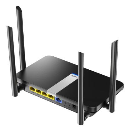Cudy X6 router wireless Gigabit Ethernet Dual-band (2.4 GHz/5 GHz) Nero