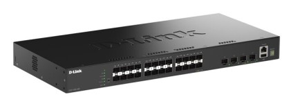 D-Link Switch 28-Port Gigabit Sfp Stackable Smart Managed Switch With 4 X 10G Sfp+ Ports