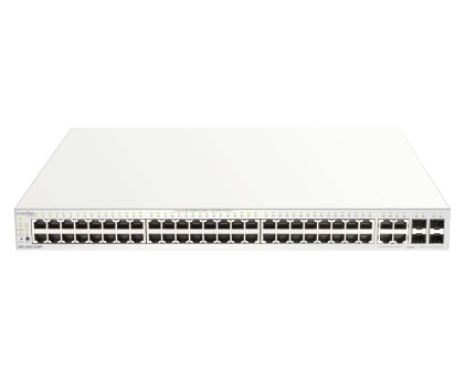 D-Link Switch Smart Managed 52 Porte Gigabit Poe