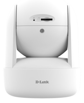 Telecamera WiFi D-Link 2K PTZ - Visione notturna - Monitoraggio automatico - Rilevamento persone - Vista panoramica - Compatibile con Alexa e Google Assistant