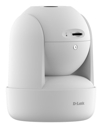 Telecamera WiFi D-Link 2K PTZ - Visione notturna - Monitoraggio automatico - Rilevamento persone - Vista panoramica - Compatibile con Alexa e Google Assistant