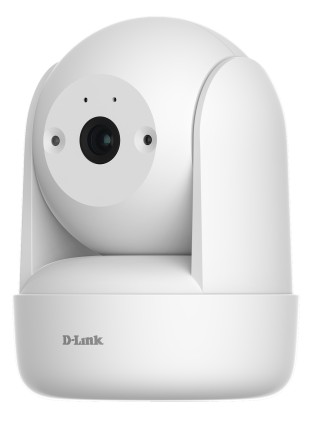 Telecamera WiFi D-Link 2K PTZ - Visione notturna - Monitoraggio automatico - Rilevamento persone - Vista panoramica - Compatibile con Alexa e Google Assistant