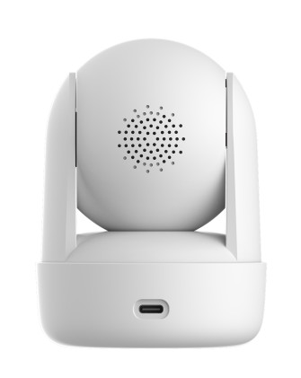 Telecamera WiFi D-Link 2K PTZ - Visione notturna - Monitoraggio automatico - Rilevamento persone - Vista panoramica - Compatibile con Alexa e Google Assistant