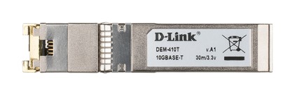 D-Link DEM-410T modulo del ricetrasmettitore di rete Rame 10000 Mbit/s SFP+