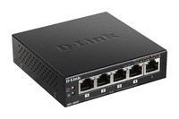 D-LINK 5 Gigabit ports including 4 ports supporting PoE - Budget PoE 60W