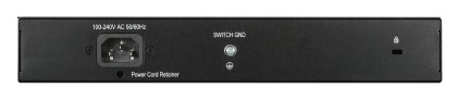 D-Link DGS-1008MP switch di rete Non gestito Gigabit Ethernet (10/100/1000) Supporto Power over Ethernet (PoE) 1U Nero
