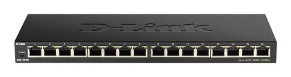 D-LINK 16-Port 10/100/1000Mbps Unmanaged Gigabit Ethernet Switch