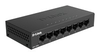 D-Link DGS-108GL Non gestito Gigabit Ethernet (10/100/1000) Nero
