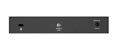 D-Link DGS-108 switch di rete Non gestito Nero