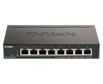 D-Link Switch 8 Porte Gigabit Poe Smart Managed
