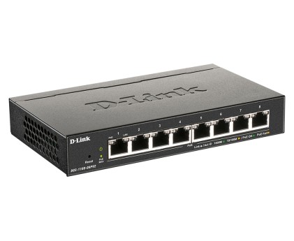 D-Link Switch 8 Porte Gigabit Poe Smart Managed