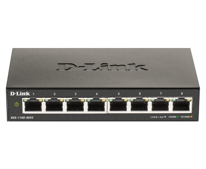 D-Link Switch 8 Porte Gigabit Smart Managed