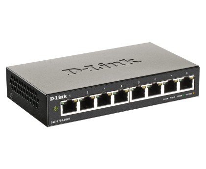 D-Link Switch 8 Porte Gigabit Smart Managed