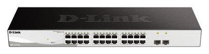 D-Link Smart Switch 26 Porte Gigabit, 2 Porte Sfp