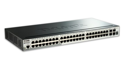 D-Link DGS-1510-52X switch di rete Gestito L3 Gigabit Ethernet (10/100/1000) 1U Nero