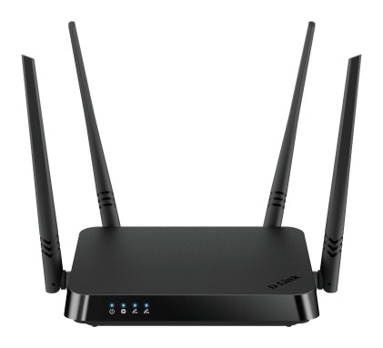 D-Link AC1200 router wireless Gigabit Ethernet Dual-band (2.4 GHz/5 GHz) 5G Nero