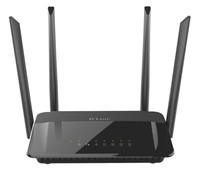 D-Link Router Ac1200 Dual Band 4 Porte Giga + Porta Wan Giga Wps