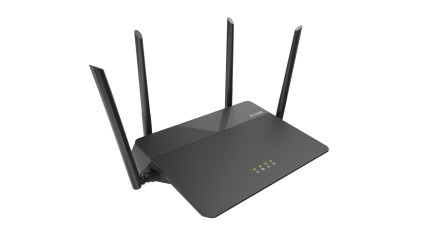 D-Link EXO AC1900 MU-MIMO router wireless Gigabit Ethernet Dual-band (2.4 GHz/5 GHz) 4G Nero