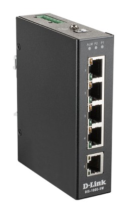 D-Link Switch Industriale Unmanaged 5 Porte 10/100 Baset(X)