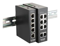 D-Link Switch Industriale Unmanaged 5 Porte 10/100 Baset(X)