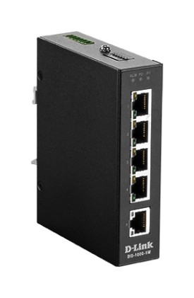 D-LINK 5 Port Unmanaged Switch with 5 x 10/100/1000BaseTX ports