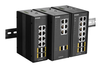 D-Link Switch Industriale 14 Porte L2 Managed 10Xgigabit Base-T Poe, 4X Sfp