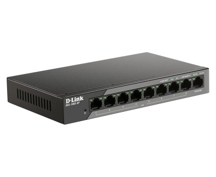 D-Link Switch Sorveglianza 9 Porte 10/100 Unmanaged Long Range Poe