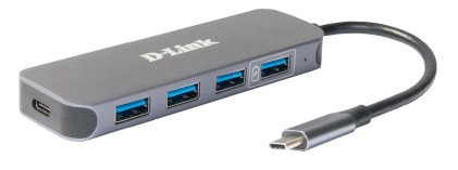 Hub USB-C 4 in 1 con porte USB 3.0 e Power Delivery