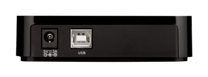 D-Link DUB-H7 USB 2.0 Type-B 480 Mbit/s Nero