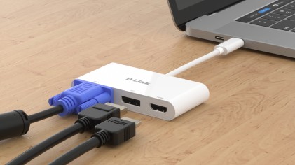Adattatore USB-C da 3 a 1 a HDMI/VGA/DisplayPort