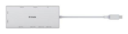 D-Link DUP-A01 hub di interfaccia USB 3.2 Gen 1 (3.1 Gen 1) Type-C 10000 Mbit/s Bianco